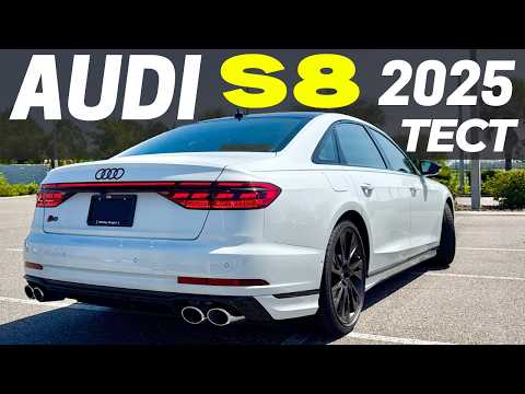 Новая Audi S8 2025. Тест-драйв и полный обзор Ауди S8 D5