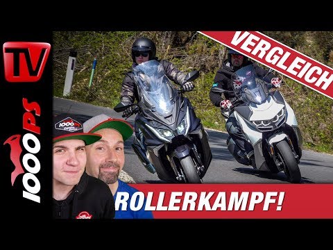 Kymco AK550i vs. BMW C 400 GT Vergleich - Wie viel Roller bekommt man für 10.000 Euro?