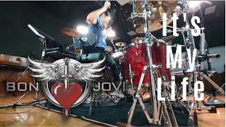 Download lagu It s My Life Bon Jovi Drum cover By Kalonica Nicx... mp3
