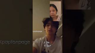 Download lagu Jennie on video call with Taehyung (V) 😍👀🤯🫣 #jennie #taehyung #bts #taennie #blackpink #shorts #kpop mp3