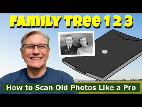 How to Scan Old Photos Like a Pro | Complete Flatbed Scanner Guide for Family Memories