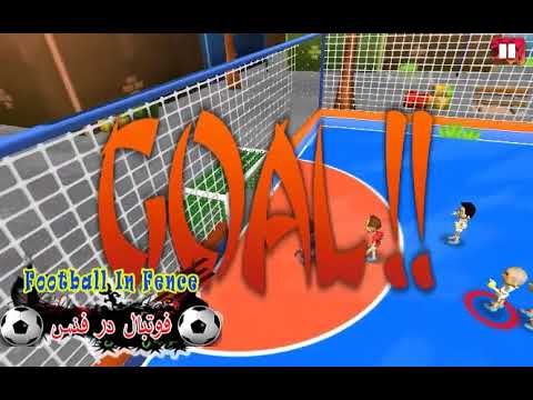 In fence Soccer Video