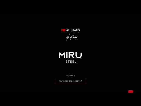 MIRU STEEL - Aluminiumfenster im Industrial Design von ALUHAUS