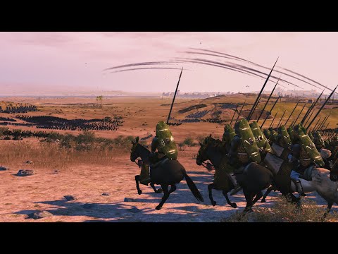FRANKS ARMY ON LOOT HUNT IN EASTERN ROMAN LANDS - Total War Cinematic Battle - Total War