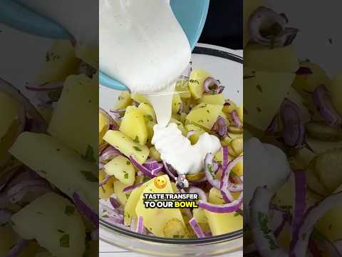 هذه الوصفة لسلطة البطاطس الألمانية سوف تبهرك!✨