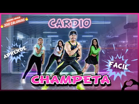 CHAMPETA Basic Steps🔥 INTENSE CARDIO Routine (Champeta Class) 💣