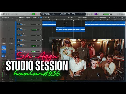 WIR PRODUZIEREN EINEN SONG!🎵 STUDIO SESSION MIT SIRA, HAALAND936, SKI AGGU, SIDNEY, WILLY & DANIEL🔥