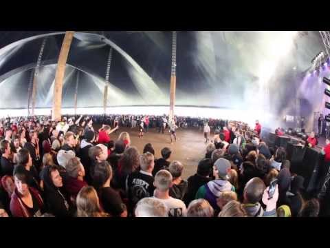 Betraying The Martyrs - Because of You - WALL OF DEATH LIVE HD With Full Force 2013