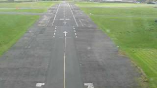 preview picture of video 'touch & go in a microlight at newtownards airfield'