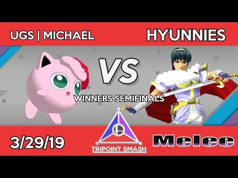 Tripoint Smash 54 - Winners Semifinals - UGS | Michael (Jigglypuff) Vs. Hyunnies (Marth)