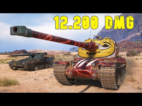 World of Tanks AMX 50 B - 10 Kills 12,2K Damage