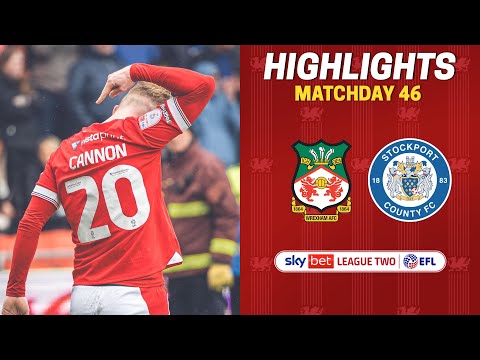 HIGHLIGHTS | Wrexham AFC vs Stockport County