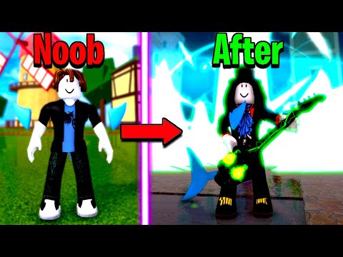 I Went from Noob To Soul Guitar in One Video! [Blox Fruits]