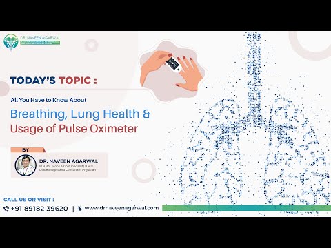 Breathing, Lung Health, and usage of Pulse Oximeter - Dr. Naveen Agarwal