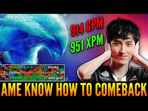 👉 "AME GOD" With Morphling Know How To Comeback From A Hard Game - Using SB Charge To Hunt Them