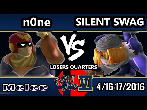 FPVI - EMG | n0ne (Captain Falcon) Vs. Silent Swag (Sheik) SSBM Losers Quarters - Smash Melee