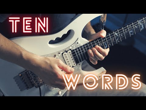Joe Satriani ► Ten Words - Guitar Cover 🎸