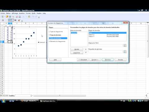comment construire un graphique sur open office