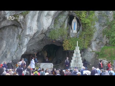 Chapelet du 9 octobre 2024 à Lourdes