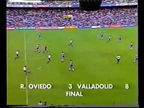 Gol Carlos Arroyo que le daba opciones al título Liga 95/96 Valencia 1-0 Espanyol
