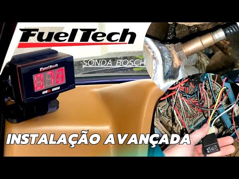 COMO INSTALAR WIDE BAND NANO Fueltech + SONDA - TUTORIAL COMPLETO