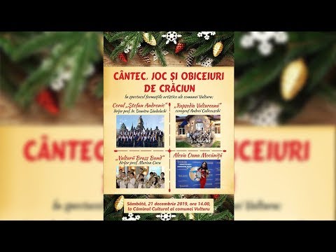 Cântec, joc și obiceiuri de Crăciun