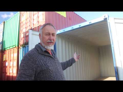 YouTube video about: How to store furniture in a shipping container?