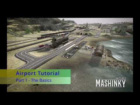 Mashinky - Airport tutorial, Part 1