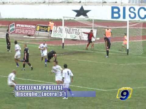 BISCEGLIE - LUCERA 3-1 [4^ Giornata Eccellenza Pugliese 2009/2010]