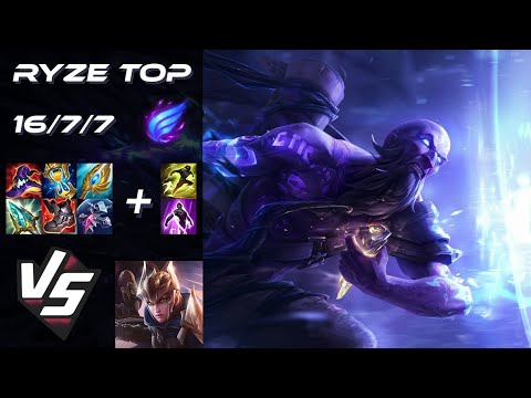 TOP Ryze vs Quinn - EU Challenger Patch 25.S2.3