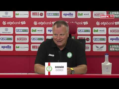 Bognár György értékelése | DVTK - Paks | 2023.08.12. | OTP Bank Liga | DVTK TV