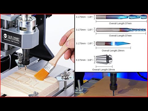 Testing different type of BIT with CNC 3018 PRO