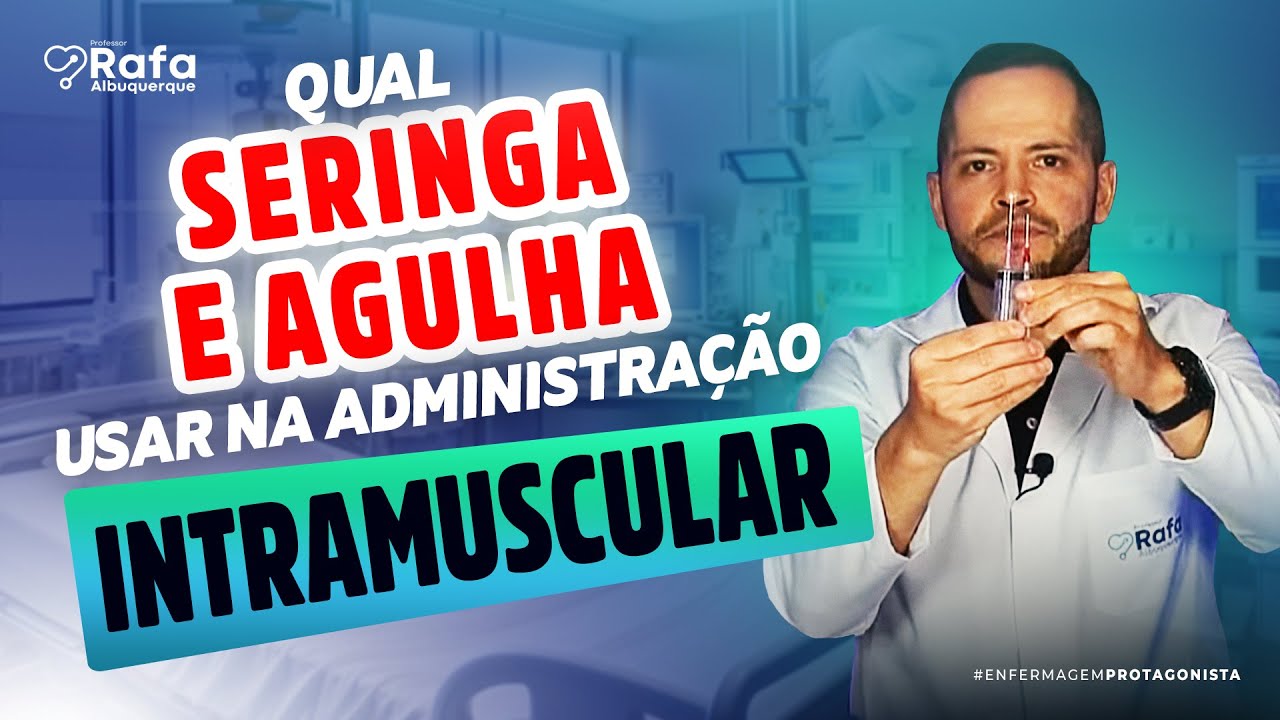 Medicamento Intramuscular | Qual SERINGA e AGULHA usar?