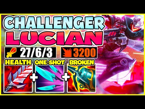 HOW TO PLAY LUCIAN ADC | BEST LUCIAN ADC Build & Runes | LUCIAN Guide | ADC lol | xiao lao ban