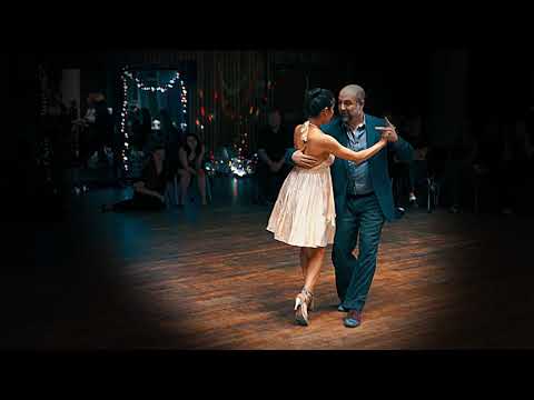 Nick Jones and Diana Cruz at the Welsh International Tango Festival 2018 Dance 3