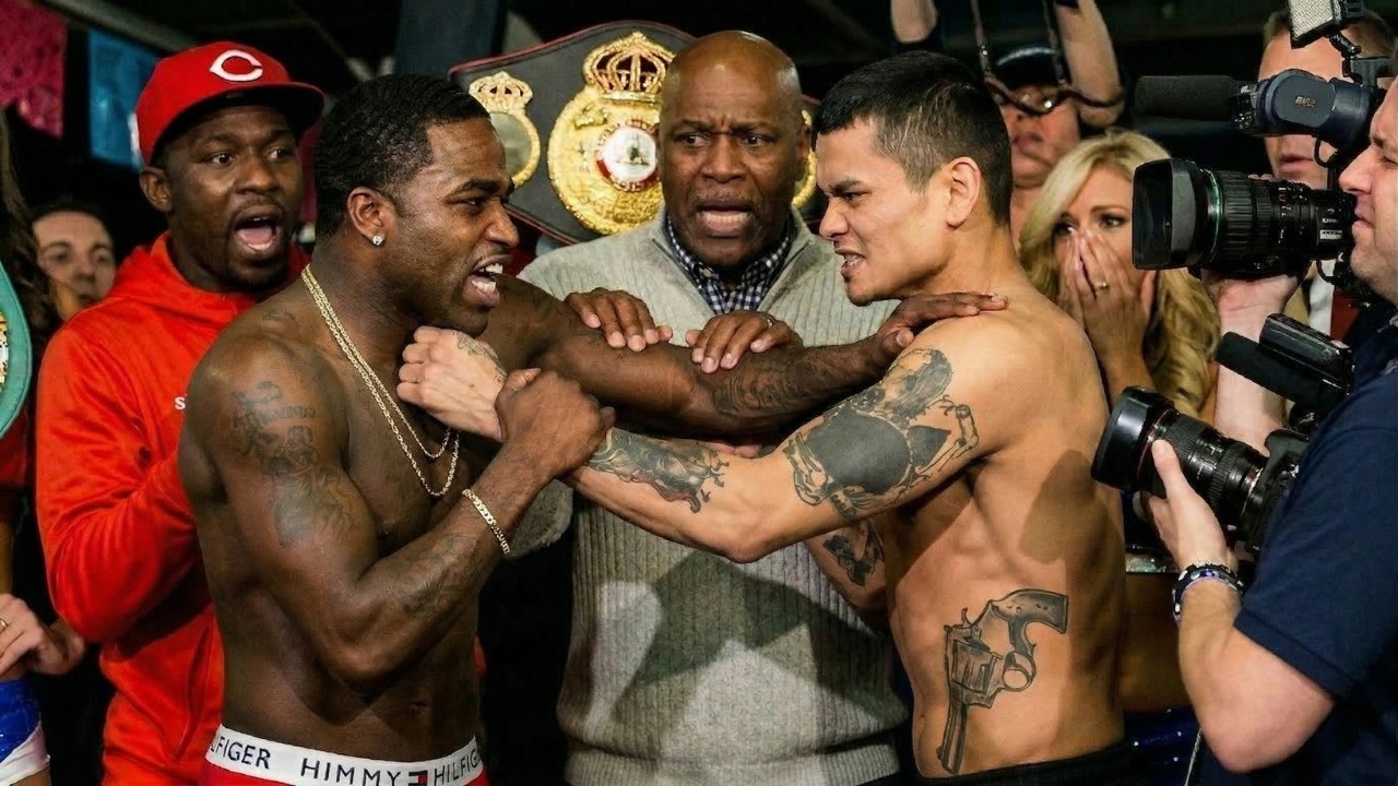 LLORÓ Y HUYÓ DEL RING: La Brutal PALIZA de MAIDANA que Destruyó a Adrien Broner
