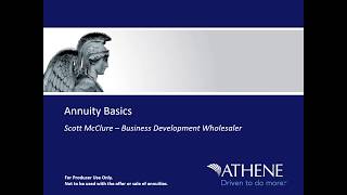 Annuity Basics with Athene | October 2019