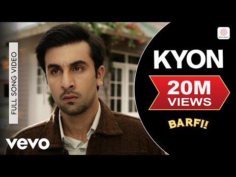 Kyon - Full Video | Barfi | Pritam | Papon | Sunidhi | Ranbir Kapoor | Priyanka Chopra