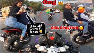 RR310 Girl Want To Race With My Bike 😱|| she loves my modified RR310 bike 🥵