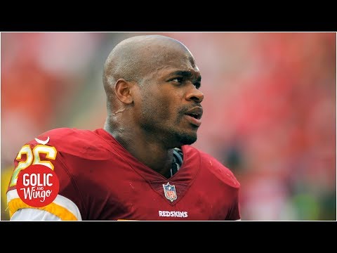 Adrian Peterson opens up about the Washington Redskins coaching change | Golic and Wingo