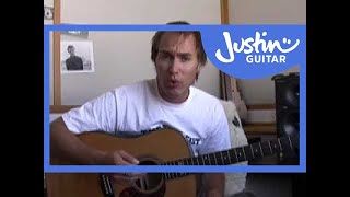 Just The Way I&#39;m Feelin - Feeder (Songs Guitar Lesson ST-608) How to play