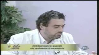 FELICIDADE, DEPRESSÃO, SAÚDE E ANTIDEPRESSIVOS MAGALDI E SOLANGE FRASÃO parte 1
