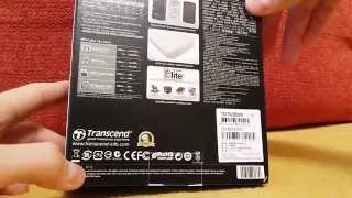 Transcend StoreJet 25D3 TS1TSJ25D3W - відео 1