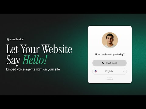 Voice & Chat Widget - Product Demo