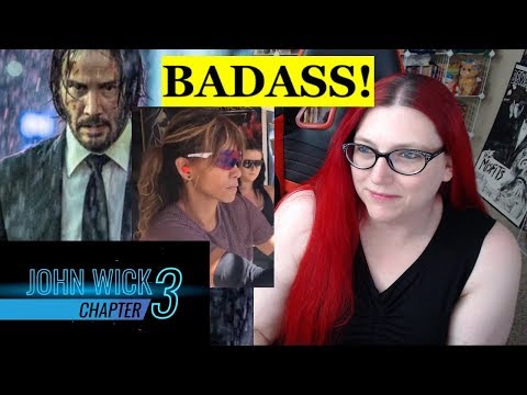 Halle Berry Training For John Wick 3 - Totally Awesome!