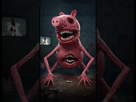 Scary Versions of Peppa Pig Characters
