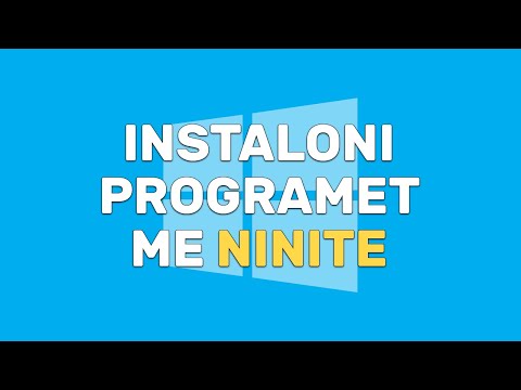 Instaloni programet bazë me Ninite | Windows