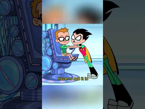 Robin tests a KID! #reels #teentitansgo #funny #dc #cartoon #shorts
