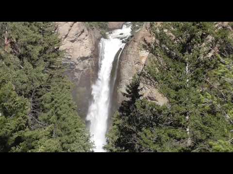 Beautiful Tower Fall is a quick, easy 5-minute hike down from this campground!