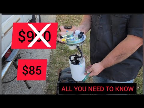 How to replace a Chevy Silverado fuel pump step-by-step